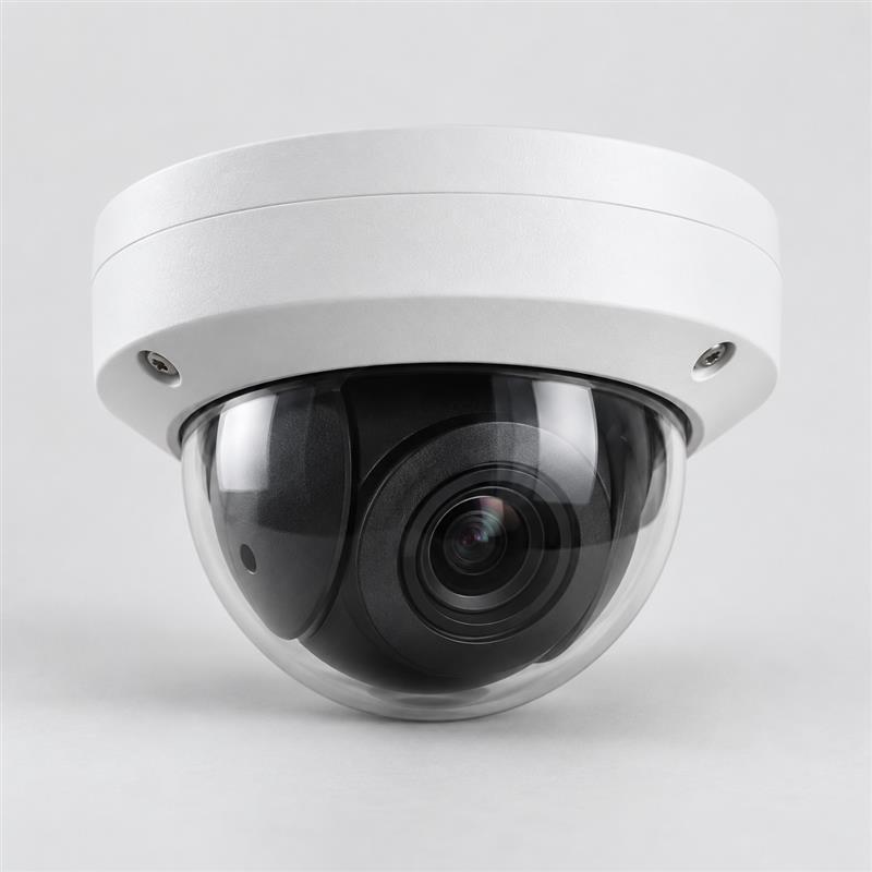 White dome CCTV camera